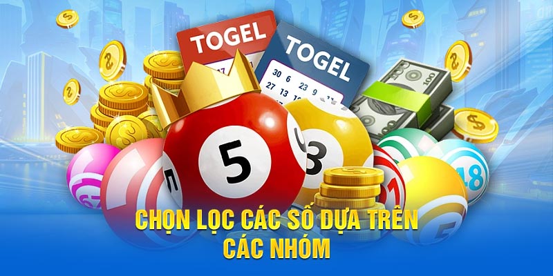 Chọn lọc các số dựa trên các nhóm để tạo thành dàn đề