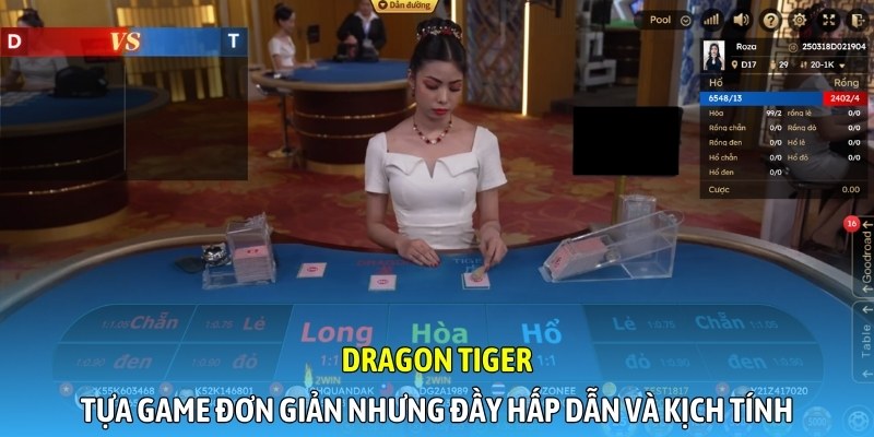 Dragon Tiger - Tựa game đơn giản nhưng đầy hấp dẫn và kịch tính