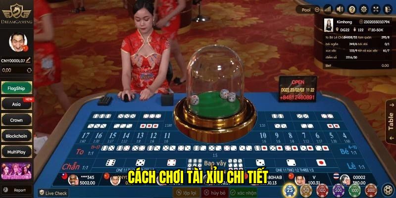 Cách chơi Tài Xỉu chi tiết